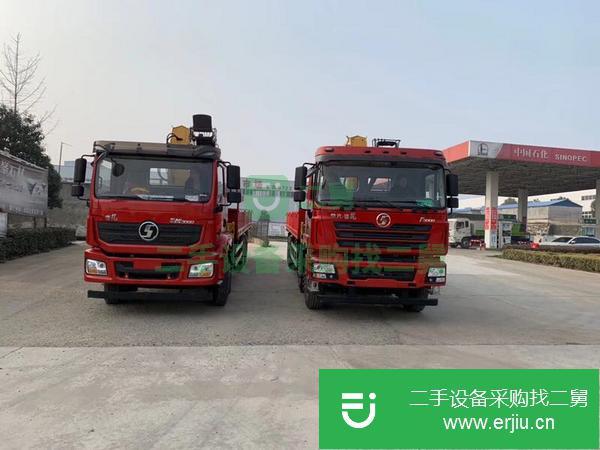 四川出售二手后八輪陜汽德龍吊車