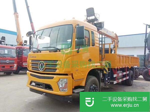 廣東出售東風單橋玉柴180馬力配徐工8噸吊車