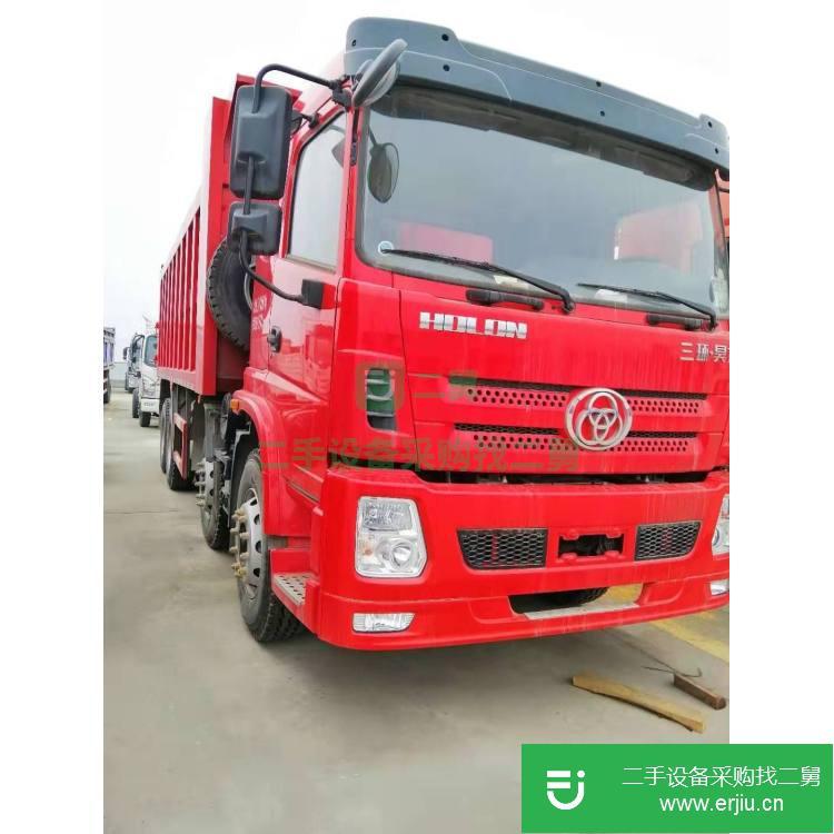 湖北出售二手三環昊龍前四后八自卸車