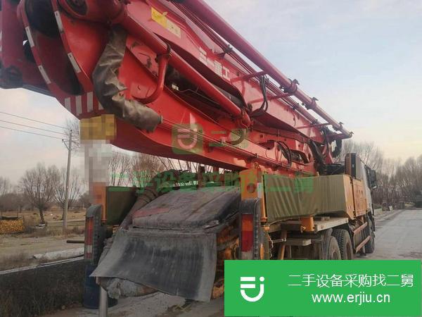 甘肅出售二手三一49米泵車