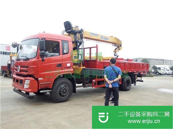 廣西出售二手東風10噸隨車吊
