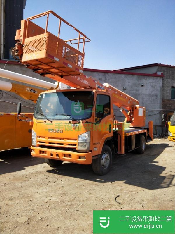 河北出售二手26米高空作業工程車