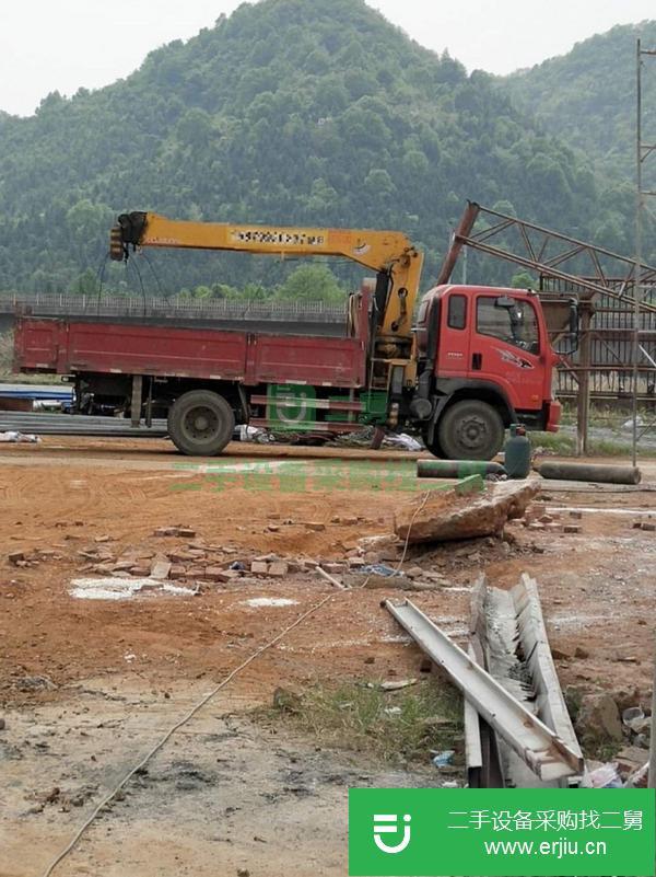 江西出售二手程力隨車吊