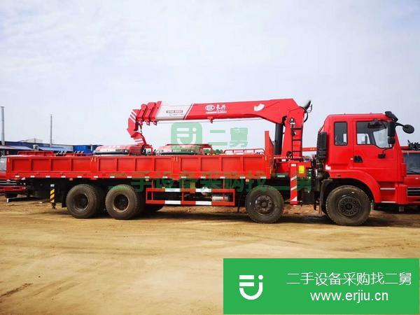 江蘇出售二手東風錦程前四后八隨車吊