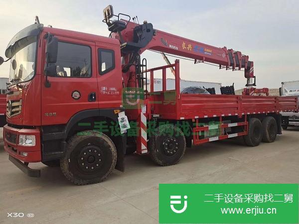 湖北出售二手前四后八長興16噸五節臂隨車吊