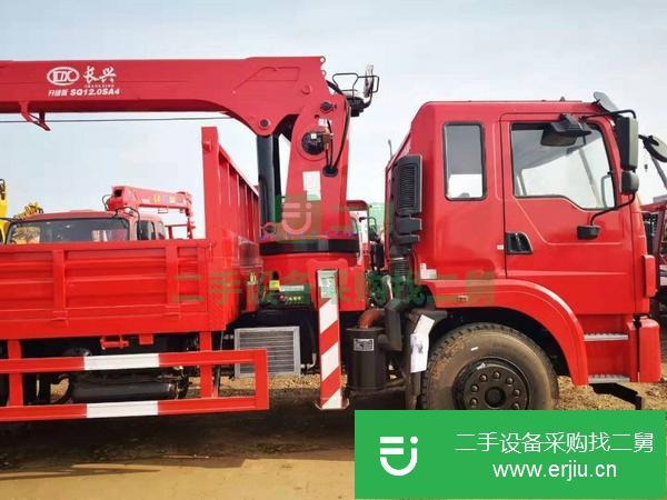 安徽出售二手三一隨車吊前四后八16噸