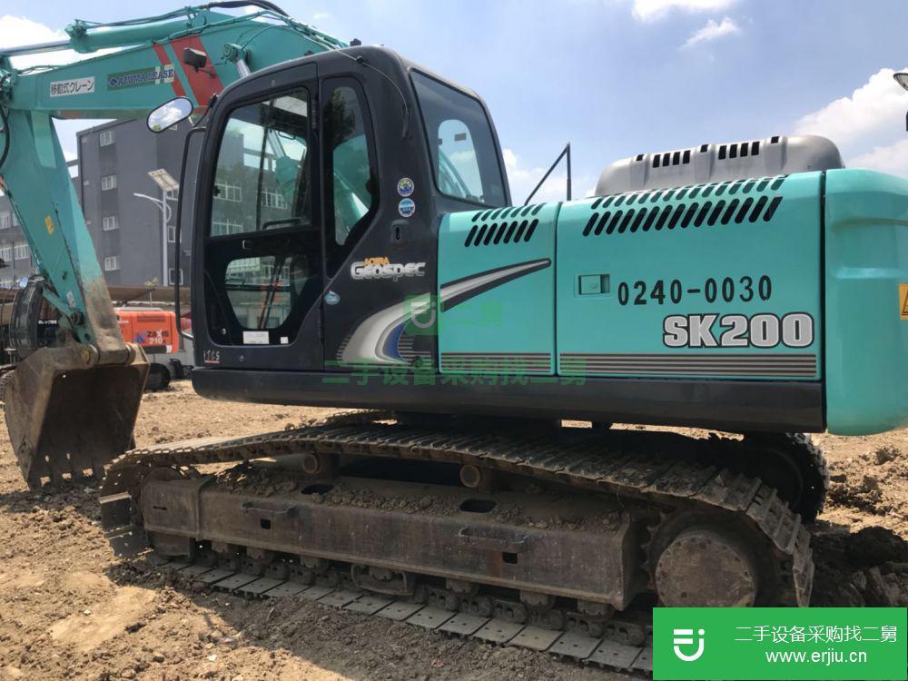湖北出售二手神鋼SK200-12挖掘機