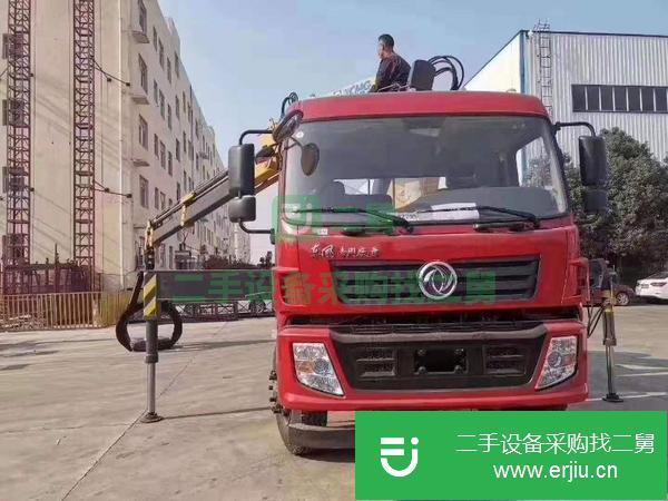 山東出售二手東風后雙橋隨車吊