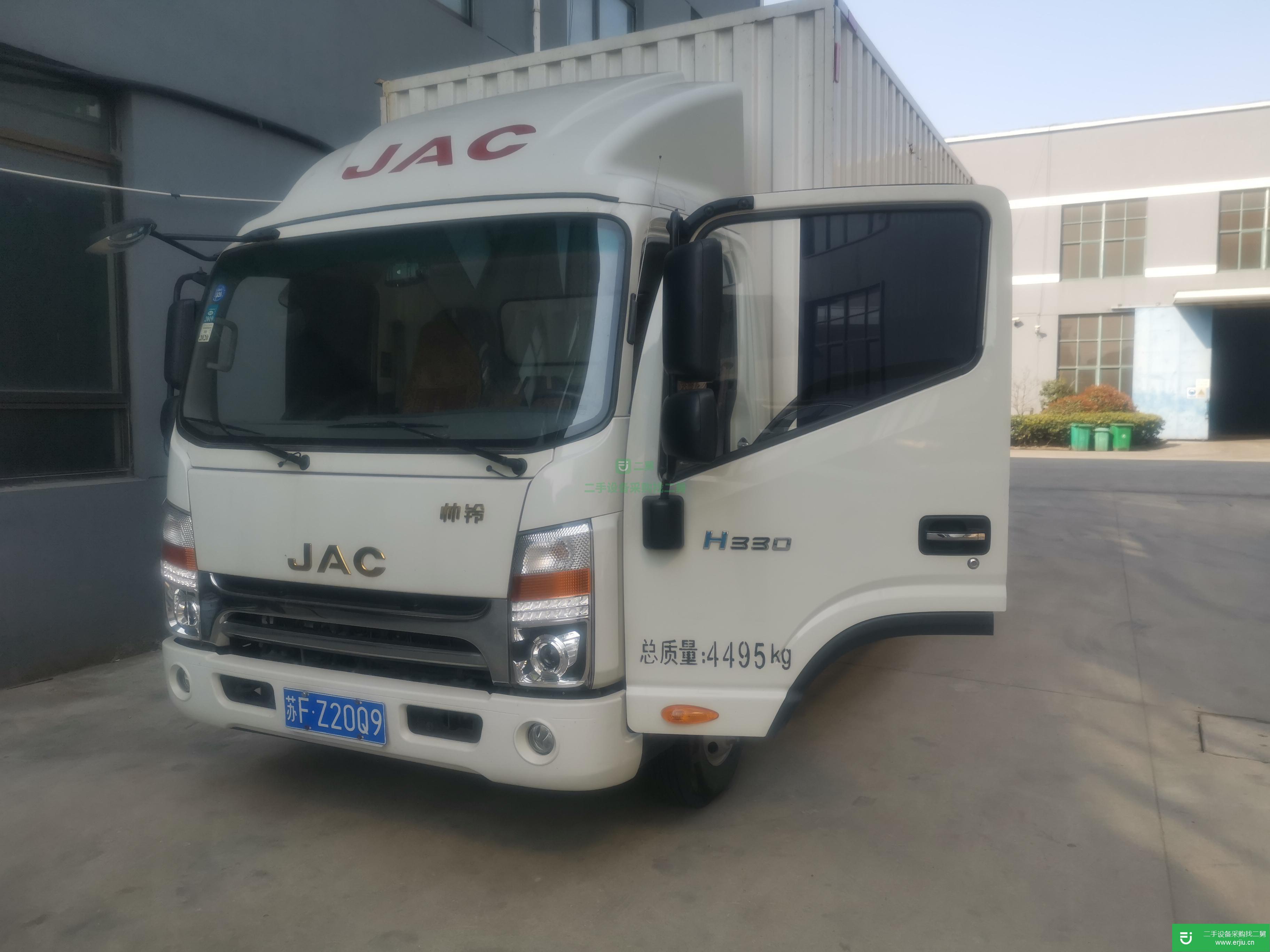 江蘇出售二手江淮帥鈴箱式貨車