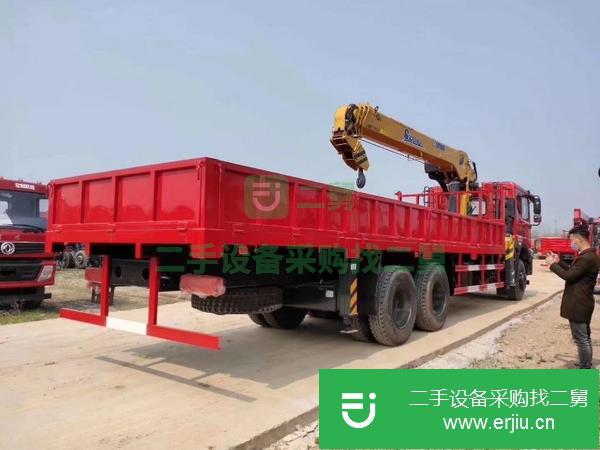 湖北出售二手東風T5后八輪隨車吊