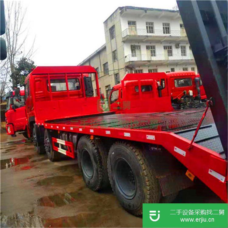 湖北出售二手雙橋挖機運輸車 可分期