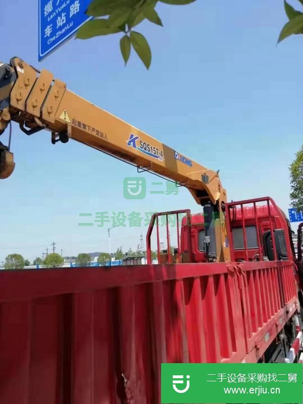 貴州出售二手8噸隨車吊