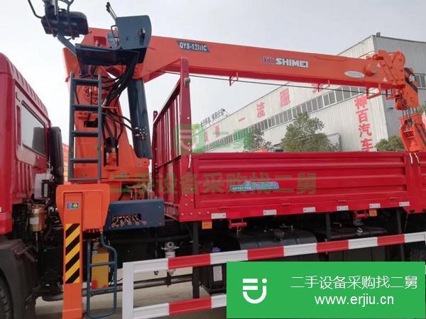 福建出售二手國(guó)五12噸吊車