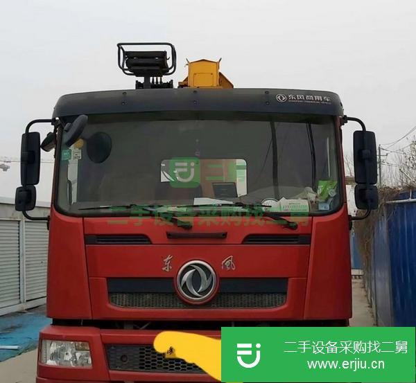 湖北出售二手14噸隨車吊