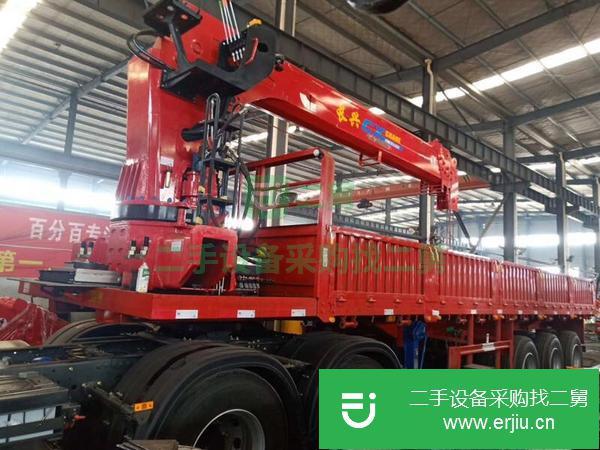 江西出售二手半掛隨車吊