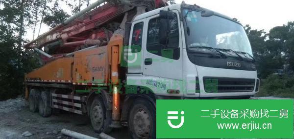 廣西出售二手三一48米泵車