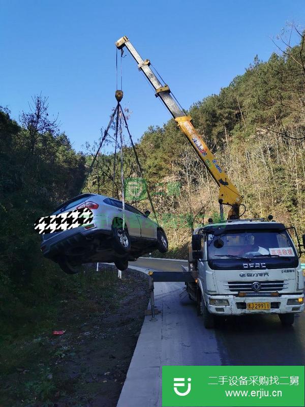 貴州出售二手4噸4節(jié)臂隨車吊
