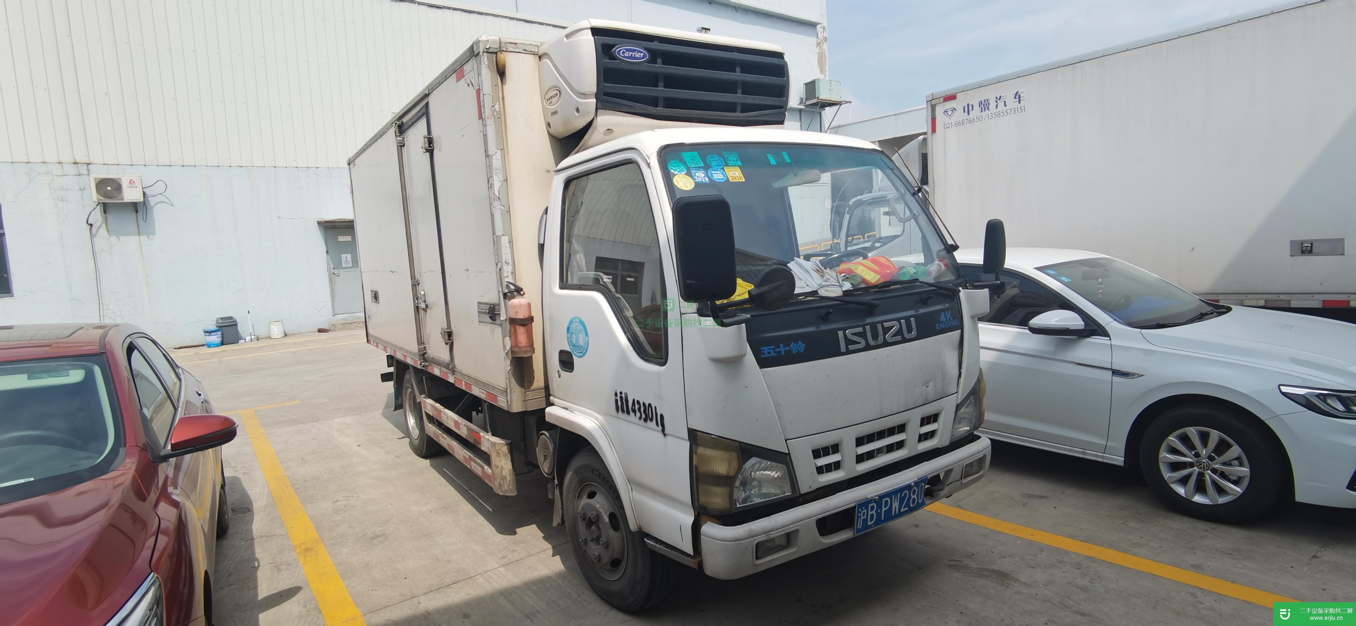 上海出售二手慶鈴冷藏車