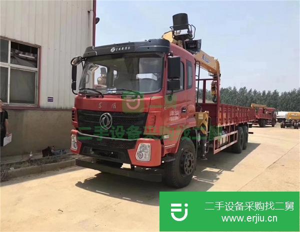 江西出售二手12噸隨車吊
