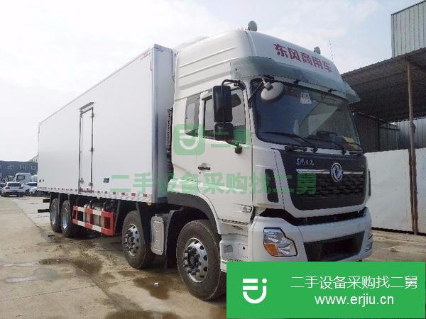 貴州出售二手東風天龍前四后八冷藏車
