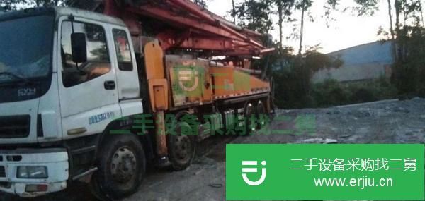 廣西出售二手三一48米泵車