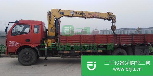 湖北出售二手徐工6.3噸隨車吊