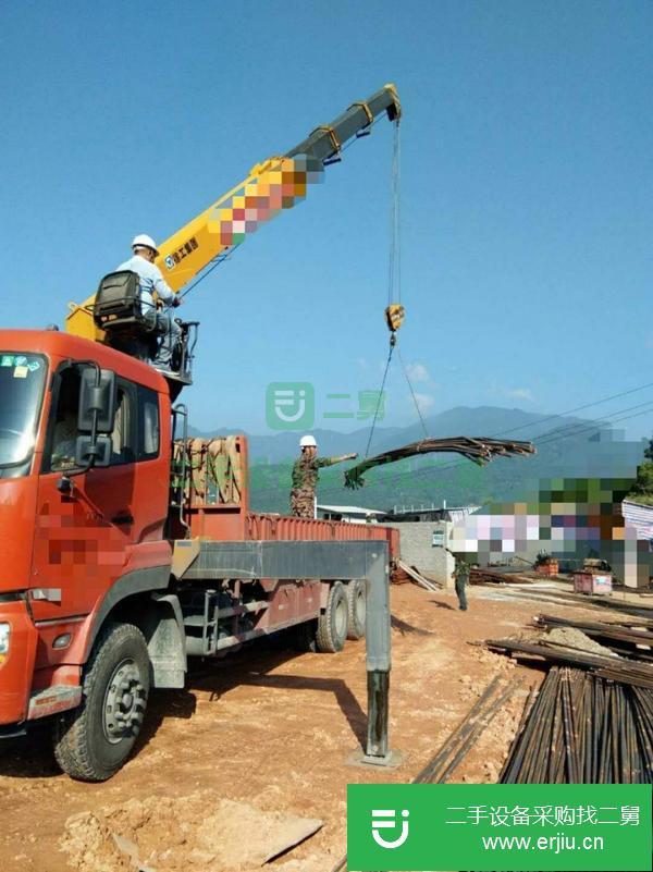 福建出售二手徐工12隨車(chē)吊