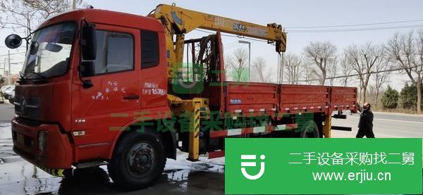 陜西出售二手國四天錦180隨車吊