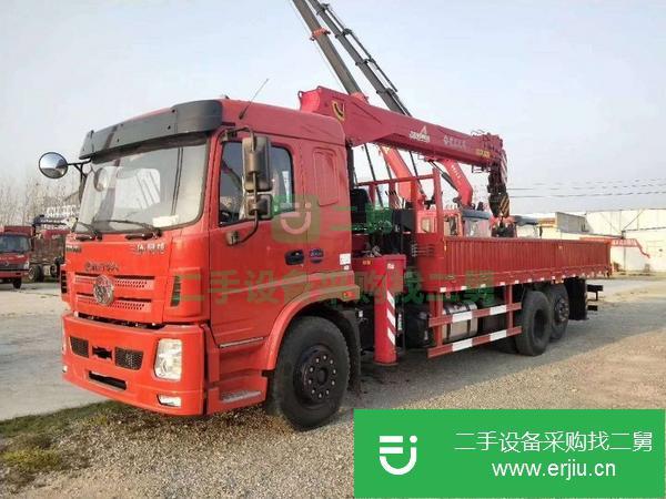湖北出售二手雙橋隨車吊