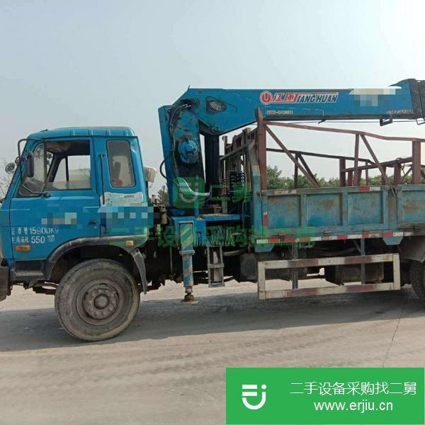 安徽出售二手江環10噸隨車吊