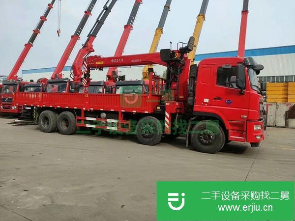 湖南出售二手東風12噸隨車吊