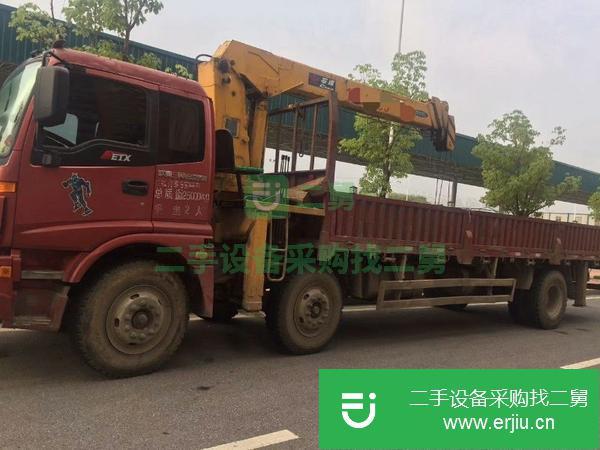 廣西出售二手前四后四12噸徐工隨車吊