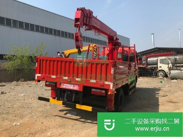 陜西出售二手5噸隨車吊