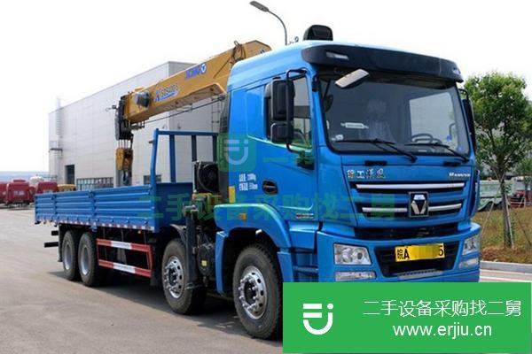 安微出售二手前四后八徐工16噸隨車吊