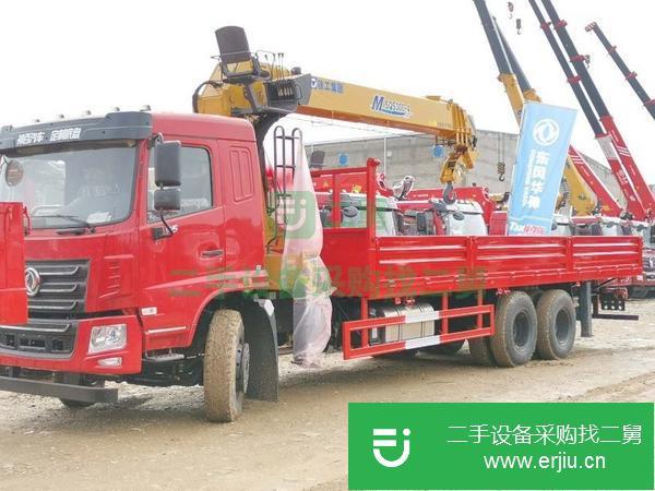 湖北出售二手東風單橋隨車吊