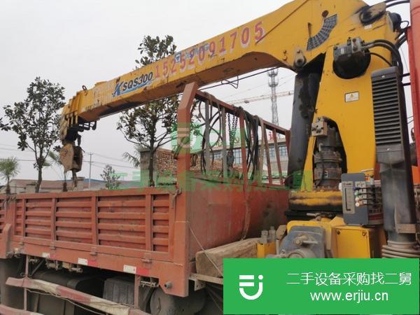 江蘇出售二手后八輪徐工12噸隨車吊