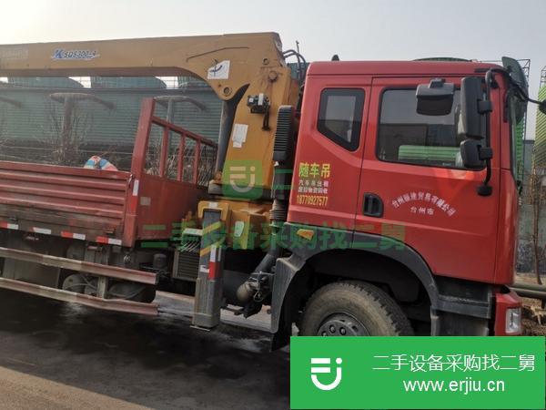 江西出售二手12噸隨車吊