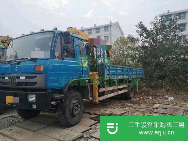 湖北出售二手4噸徐工隨車吊