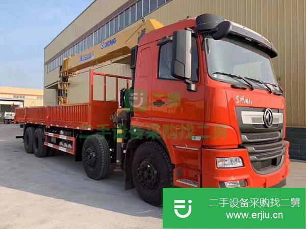 貴州出售二手東風d7隨車吊