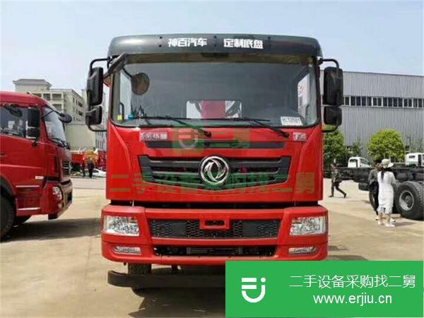 河北出售二手東風華神T5前四后八隨車吊帶爬梯