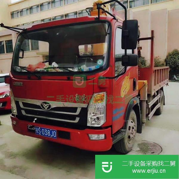 四川出售二手重汽四噸四節吊車