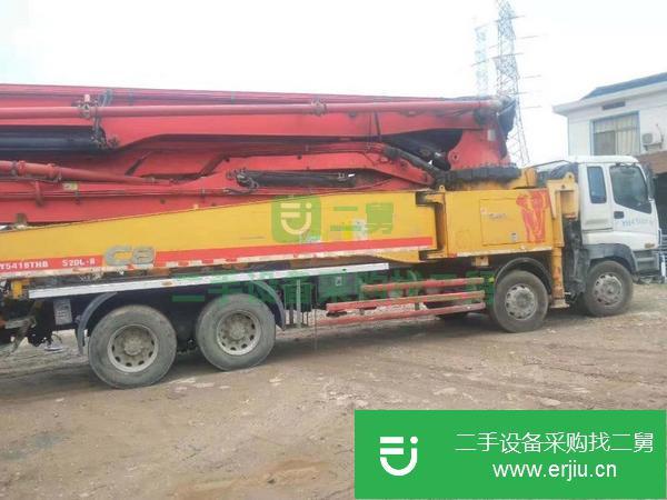 河北出售二手三一52米泵車