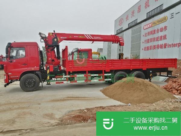四川出售二手東風(fēng)華神F5后八輪隨車吊