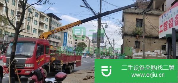 江西出售二手三節(jié)臂隨車吊