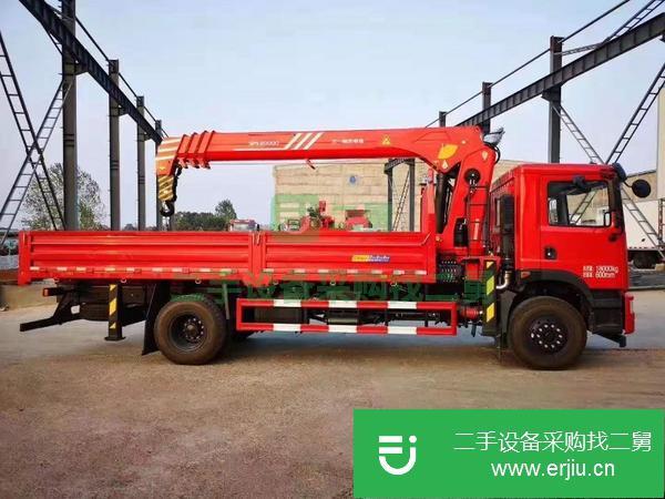 湖北出售二手徐工8噸隨車吊