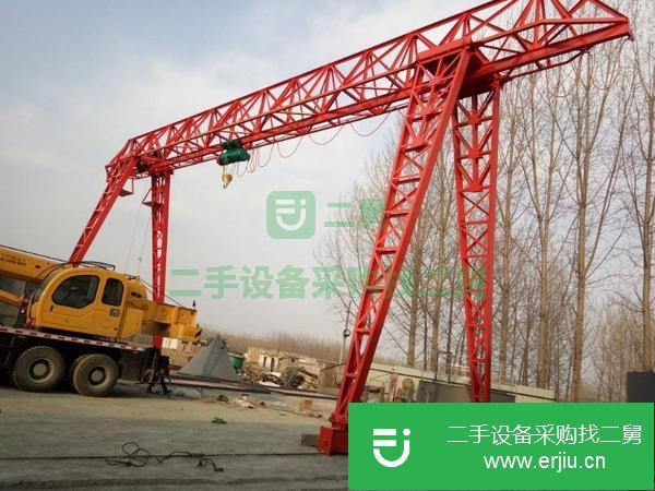 山東出售二手20t包廂龍門吊
