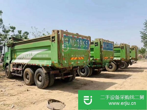 河南出售二手國(guó)五后八輪德龍自卸車