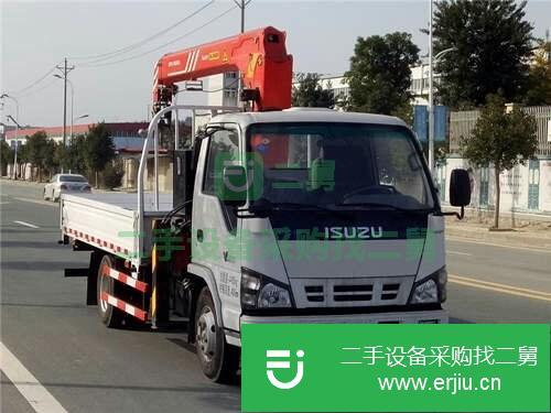 河北出售二手五十鈴6.3噸隨車吊