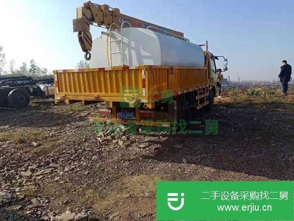 湖北出售藍牌二手東風福瑞卡吊車