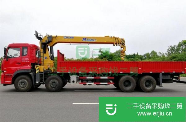 安徽出售二手東風天龍前四后八16噸隨車吊